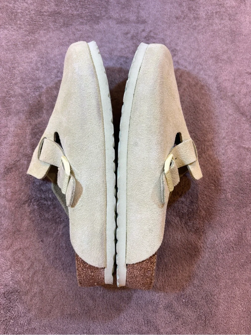 Birkenstock Boston Clog Slip On Light Mint Green Size 43/10-10.5